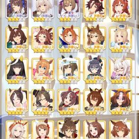 チームランクUB9 ジュエル50000 虹の解放結晶2個 引退垢 | ウマ娘のアカウントデータ、RMTの販売・買取一覧