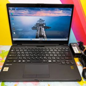 極美品 512GB 富士通 U9310X/E 2in1 タッチペン ノートPC