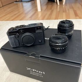 最終値下げFUJIFILM X-Pro1 ダブル単焦点レンズキット(おまけ付き)