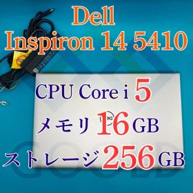 12/16まで全商品3000〜最大6000円OFF ★DELL Inspiron 14 5410 CPU：i5 メモリ：16GB ストレージ：256GB 電源投入回数：42回 使用時間：219時間 商品管理コード：GOOLD_0017