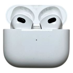 Apple (アップル) Air Pods エアポッズ 第3世代 ワイヤレスイヤホン MME73J/A ホワイト 家電/065