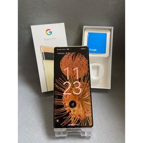 グーグルピクセル(Google Pixel)の超美品 国内版 SIMフリー Google pixel 6 Pro 128GB(スマートフォン本体)