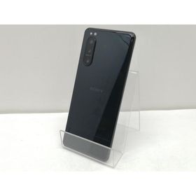 【中古】SONY SoftBank 【SIMロック解除済み】 Xperia 5 II ブラック 8GB 128GB A002SO【仙台イービーンズ】保証期間１ヶ月【ランクA】