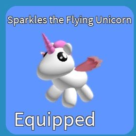 希少 エピックミニゲーム Sparkles the Flying Unicorn | ロブロックス(ROBLOX)のアカウントデータ、RMTの販売・買取一覧