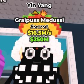 グレイパスメデュッシ【変異あり / Secret】 | ロブロックス(ROBLOX)のアカウントデータ、RMTの販売・買取一覧