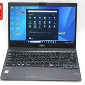 中古 フルHD 13.3型 Fujitsu LIFEBOOK U938S Windows11 第8世代 i5-8350u 8GB 256GB-SSD カメラ 無線 Office付き 中古パソコン 管:1603s