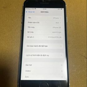 Apple iPhone SE ホワイト