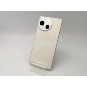 【中古】SHARP 国内版 【SIMフリー】 AQUOS R9 ホワイト 12GB 256GB SH-M28【大阪堂島】保証期間１ヶ月【ランクB】