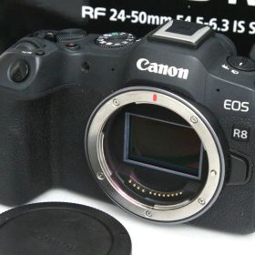 【中古】【並品】キヤノン EOS R8 ボディ（センサー清掃済み） CA01-R2340-2Q3 CANON キヤノン RFマウント ミラーレス フルサイズ EOS 4K対応