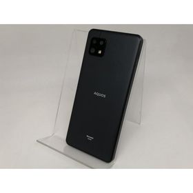 【中古】SHARP au 【SIMフリー】 AQUOS sense6s ブラック 4GB 64GB SHG07【日本橋3】保証期間１ヶ月【ランクB】