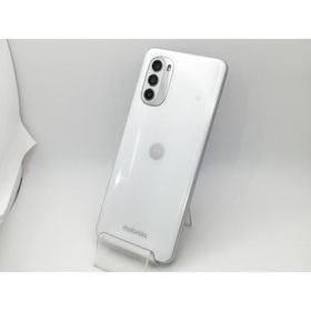 【中古】MOTOROLA 国内版 【SIMフリー】 moto g52j 5G パールホワイト 6GB 128GB PATM0001JP【新橋烏森通り】保証期間１ヶ月【ランクC】