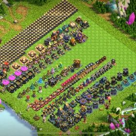 【超希少】TH17カンスト（スーパーチャージ除く）クリスマスツリー10種以上 エメラルド882 | クラクラ(クラッシュオブクラン)のアカウントデータ、RMTの販売・買取一覧