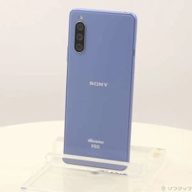 〔中古品〕 Xperia 10 III 128GB ブルー SO-52B docomoロック解除SIMフリー【368】