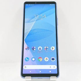 Xperia 10 III SOG04 au ブルー 送料無料 本体 c12974