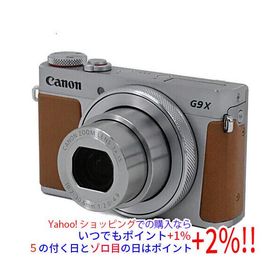 【中古】Canon製 PowerShot G9 X Mark II シルバー 2010万画素 本体のみ