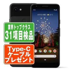 Google Pixel3a Just Black SIMフリー ソフトバンク 中古 スマホ 本体 良品 7日間返品OK あすつく gp3asbbk7mtm
