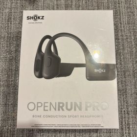 SHOKZ OPENRUN PRO 骨伝導イヤホン ブラック 新品未開封