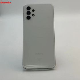 爆速発送Galaxy A32 5G 64GB オーサムホワイト SCG08 AU版SIMフリー