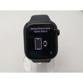 【中古】Apple Watch Series10 46mm Cellular ジェットブラックアルミニウムケース/ブラックスポーツバンド (S/M) MWY33J/A【小倉駅前】保証期間１ヶ月