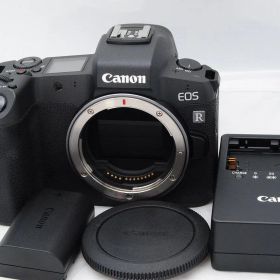 9000ショット台！新品級 ★ Canon ミラーレス一眼カメラ EOS R ボディー EOSR