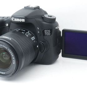 ❤️ビギナーもハイアマチュアも大満足✨Wi-Fi搭載！ショット数19698回★キャノン EOS 70D レンズキット❤️