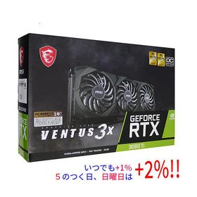 【中古】MSI製グラボ GeForce RTX 3080 Ti VENTUS 3X 12G OC PCIExp 12GB 元箱あり