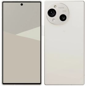 【スーパーSALE開催中！】 SHARP AQUOS R10 12GB/512GBモデル カシミヤホワイト［SIMフリースマホ］ SH-M31B-W