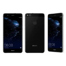 【中古】【安心保証】 HUAWEI P10 lite WAS-LX2J[32GB] UQモバイル ミッドナイトブラック