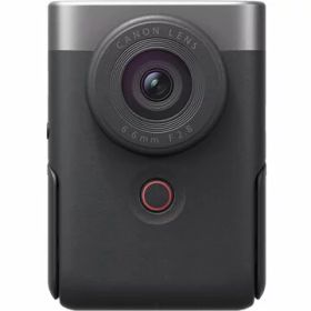 【スーパーSALE開催中！】 キヤノン ビデオカメラ PowerShot V10 SL(シルバー) 5946C001