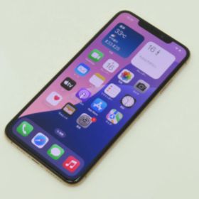 SIMフリー iPhone XS Max 64GB ゴールド MT6T2J/A バッテリー最大容量91％ ※中古/利用-