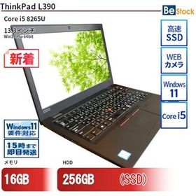 中古 ノートパソコン Lenovo レノボ ThinkPad L390 20NSS05400 Core i5 メモリ：16GB 6ヶ月保証