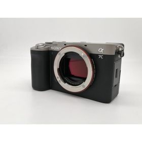 【中古】SONY α7C ボディ ILCE-7C シルバー【秋葉5号】保証期間１ヶ月【ランクA】