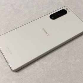 セイモバイル★SIMフリー AU Xperia 5 IV エクリュホワイト SOG09