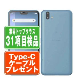 【中古】 901FJ arrows J ブルー SIMフリー 本体 ワイモバイル スマホ 【あす楽】 【保証あり】 【送料無料】 901fjbl7mtm