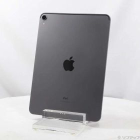 【中古】Apple(アップル) iPad Pro 11インチ 64GB スペースグレイ MTXN2J／A Wi-Fi 【371-ud】