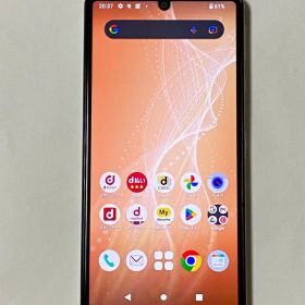 シャープ スマートフォン AQUOS sense4 2021年 中古動作品