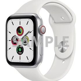 SE 第1世代[44mm/セルラー]アルミ シルバー Apple Watch【安心…