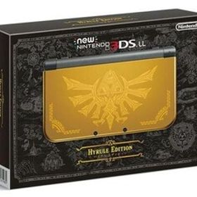 中古ニンテンドー3DSハード Newニンテンドー3DSLL本体 ハイラルエディション