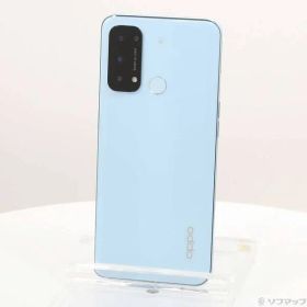 〔中古品〕 OPPO Reno5 A 128GB アイスブルー A101OP Y!mobile SIMフリー【377】