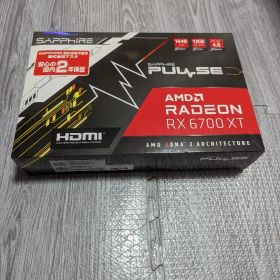 未使用品 Sapphire Radeon RX 6700 XT 12GB