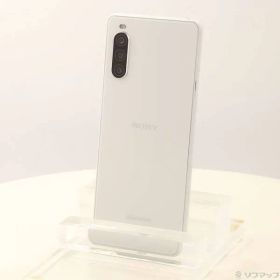 〔中古品〕 Xperia 10 II 64GB ホワイト SO-41A docomo【258】