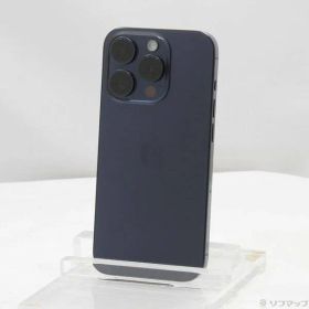 〔中古品〕 iPhone15 Pro 512GB ブルーチタニウム MTUL3J／A SIMフリー【297】