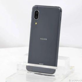 〔中古品〕 AQUOS sense3 64GB ブラック SHV45 auロック解除SIMフリー【348】