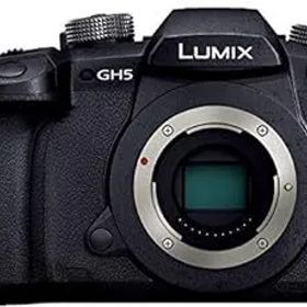 【中古】パナソニック ミラーレス一眼カメラ ルミックス GH5 ボディ ブラック DC-GH5-K