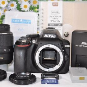 ❤️Wi-Fi搭載でスマホ転送❤️自撮り❤️Nikon D5300❤️超高性能