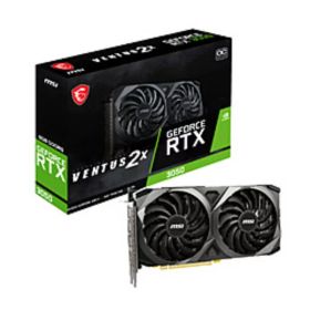 【中古】MSI(エムエスアイ) MSI GeForce RTX 3050 VENTUS 2X 8G OC 【297-ud】