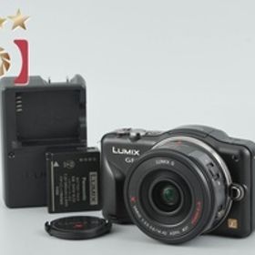 【中古】Panasonic パナソニック LUMIX DMC-GF3X 電動ズームレンズキット エスプリブラック シャッター回数僅少