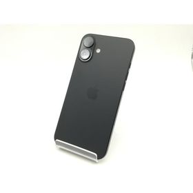【中古】Apple 国内版 【SIMフリー】 iPhone 16 Plus 256GB ブラック MXVG3J/A【広島】保証期間１ヶ月【ランクA】