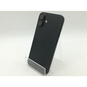 【中古】Apple 国内版 【SIMフリー】 iPhone 16 Plus 128GB ブラック MXVA3J/A【川崎駅前】保証期間１ヶ月【ランクA】