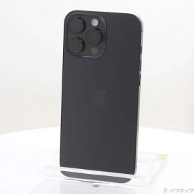 〔中古品〕 iPhone16 Pro Max 256GB ブラックチタニウム MYWG3J／A SIMフリー【276】